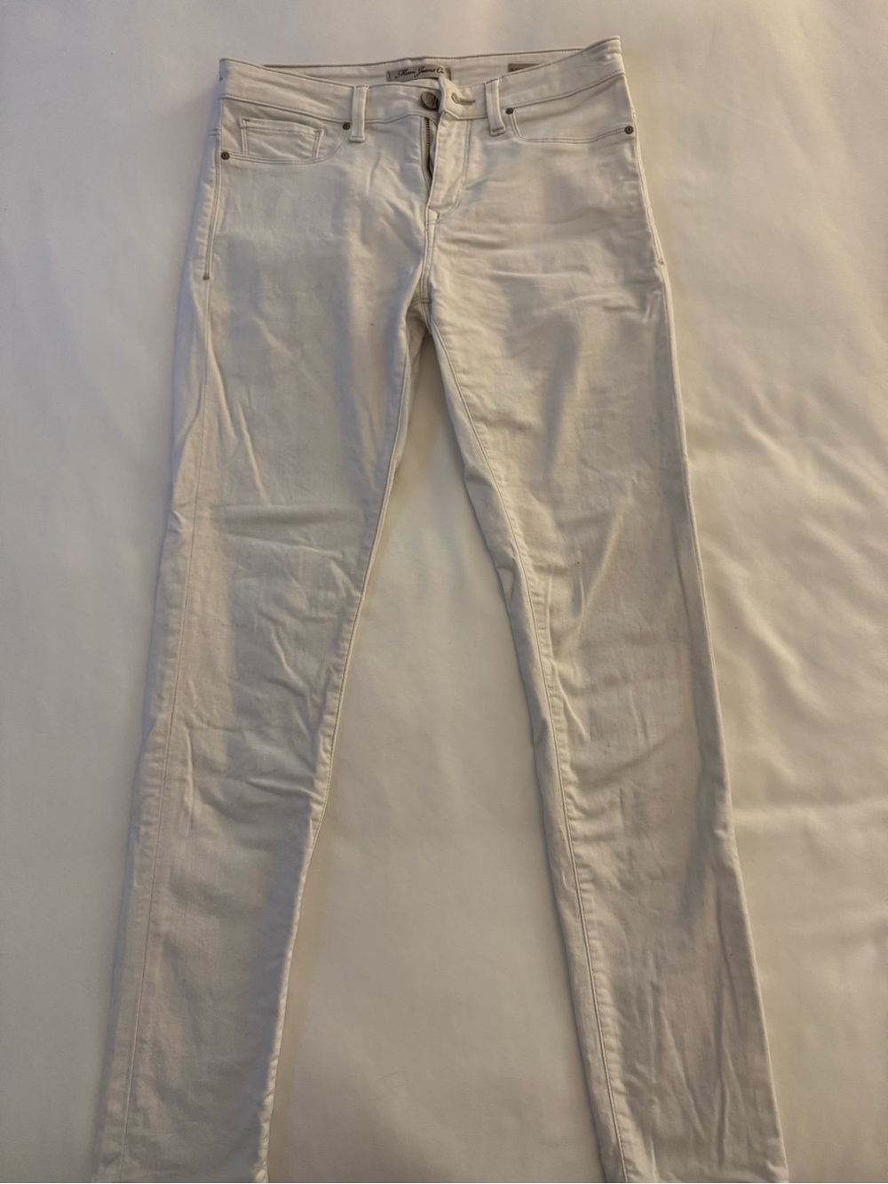 Mavi White Women's Skinny Jeans - Classic Slim Fit